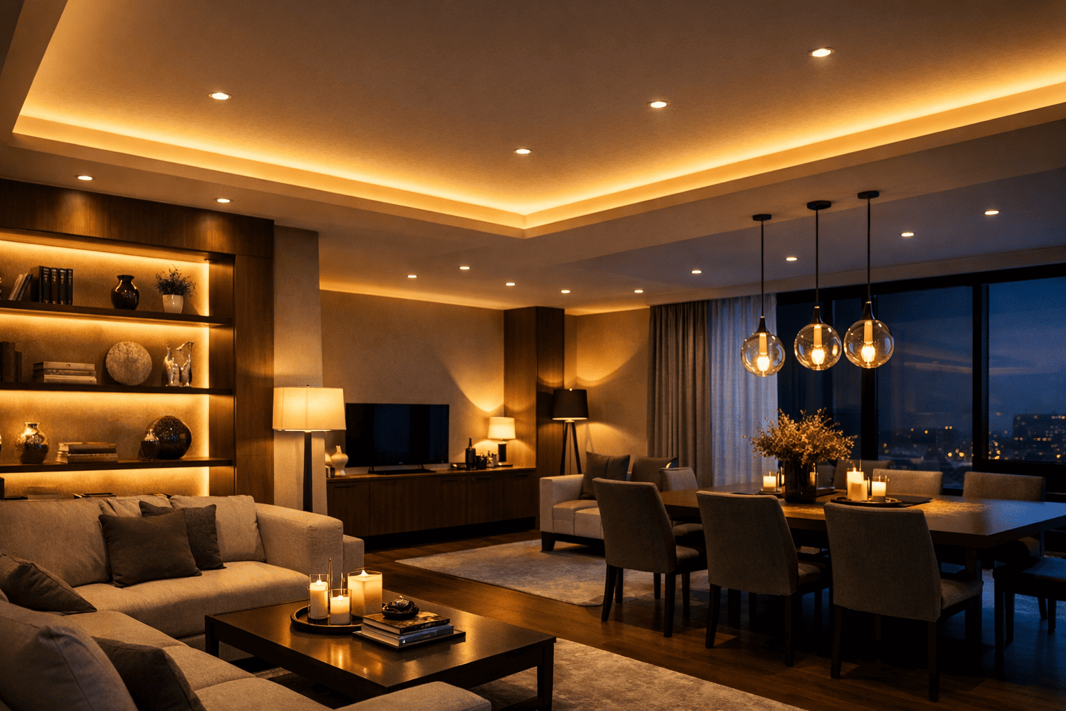 Belysningsplanering för bostadsutrymmen