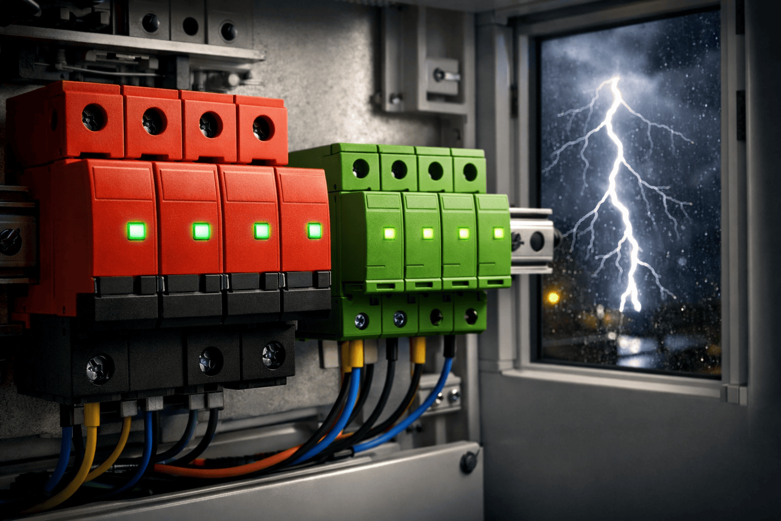 Överspänningsskydd SPD-typer