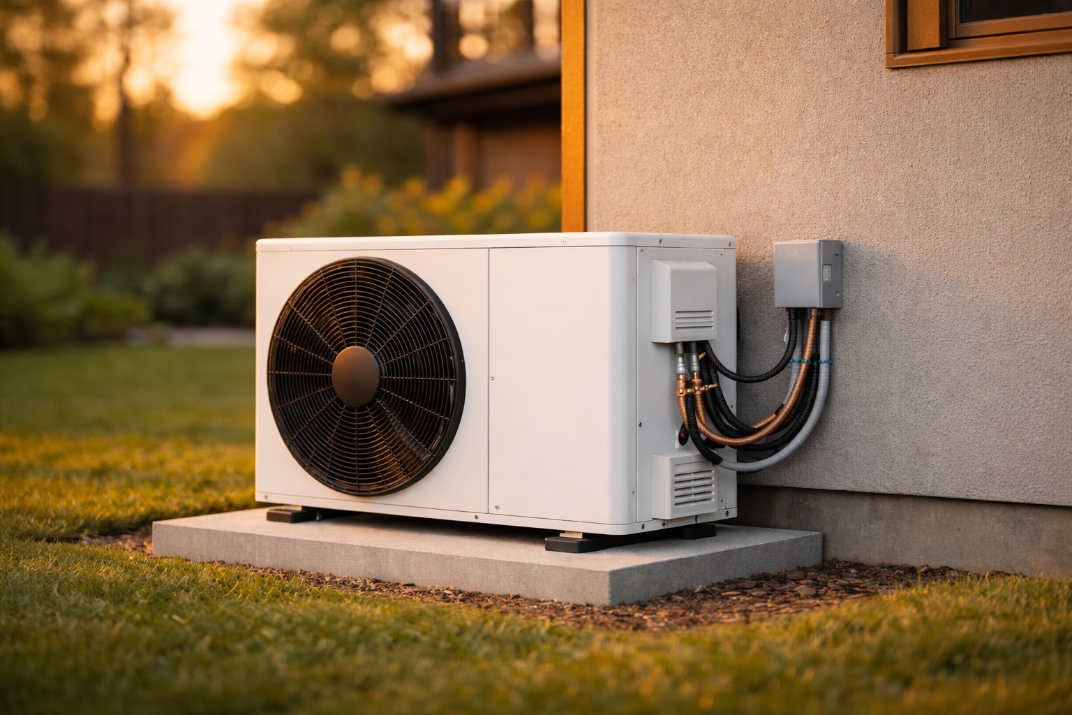 Värmepump Elanslutning