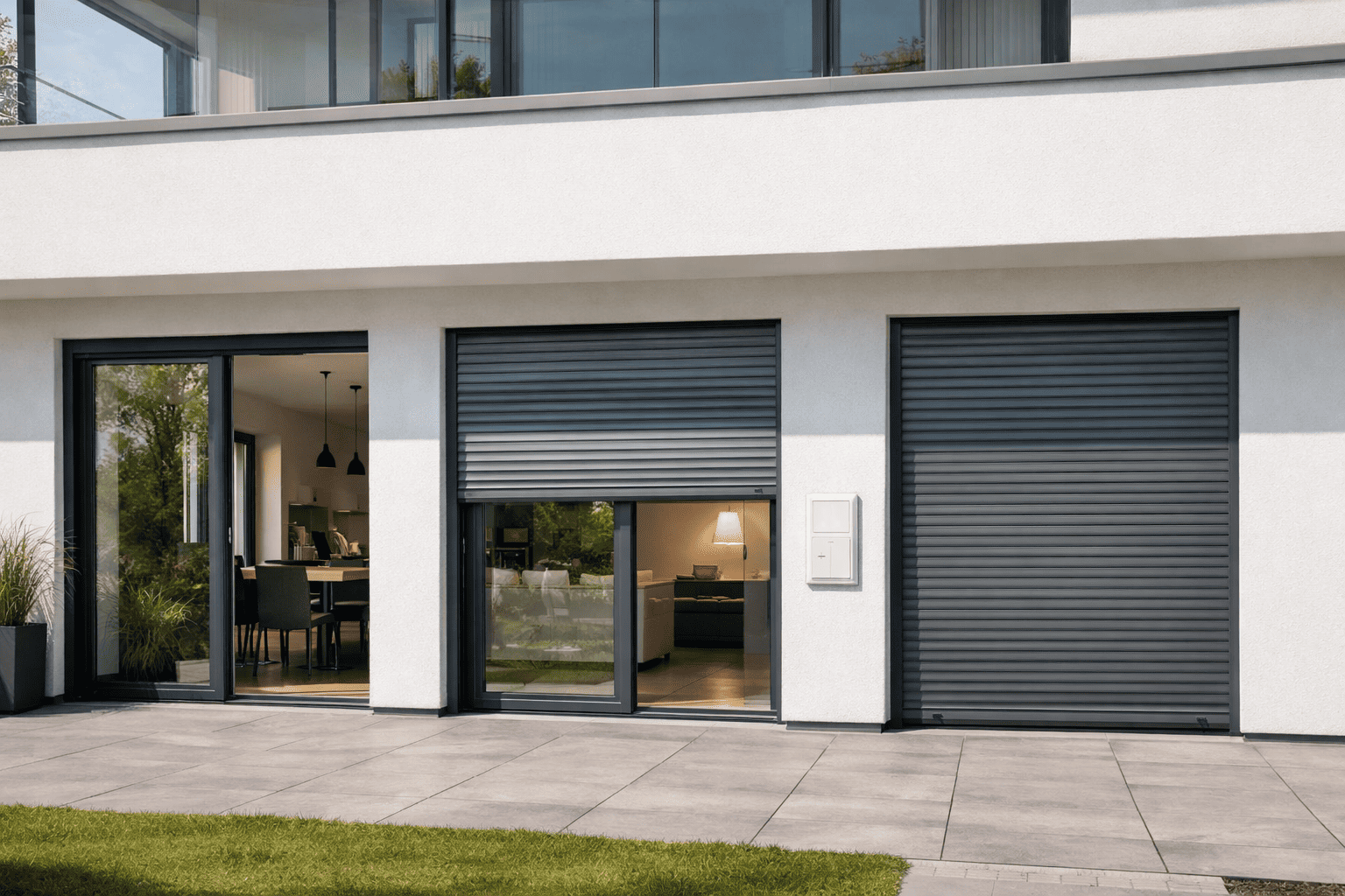 Rulljalusimotor och styrning