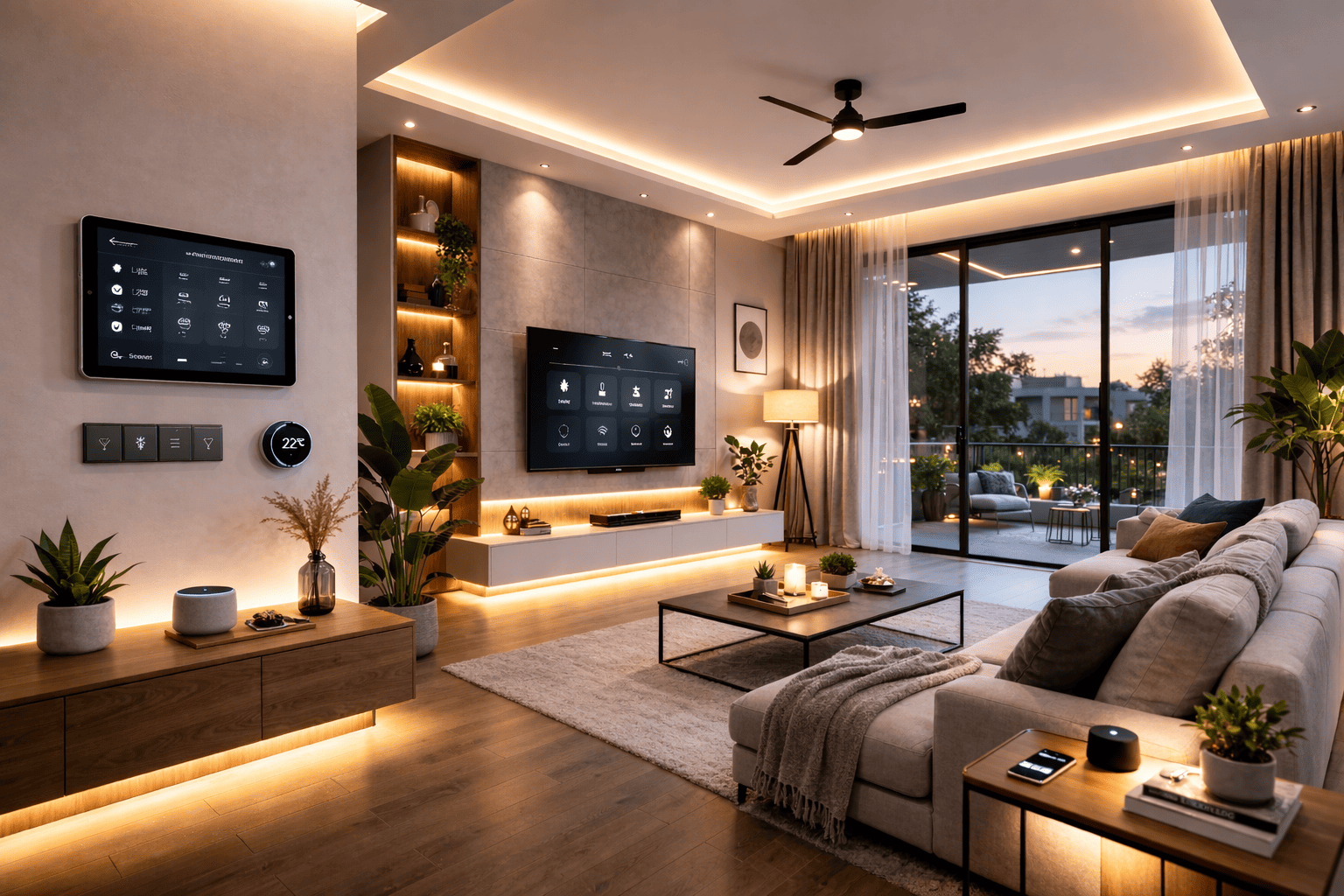 Smart home-visualisering