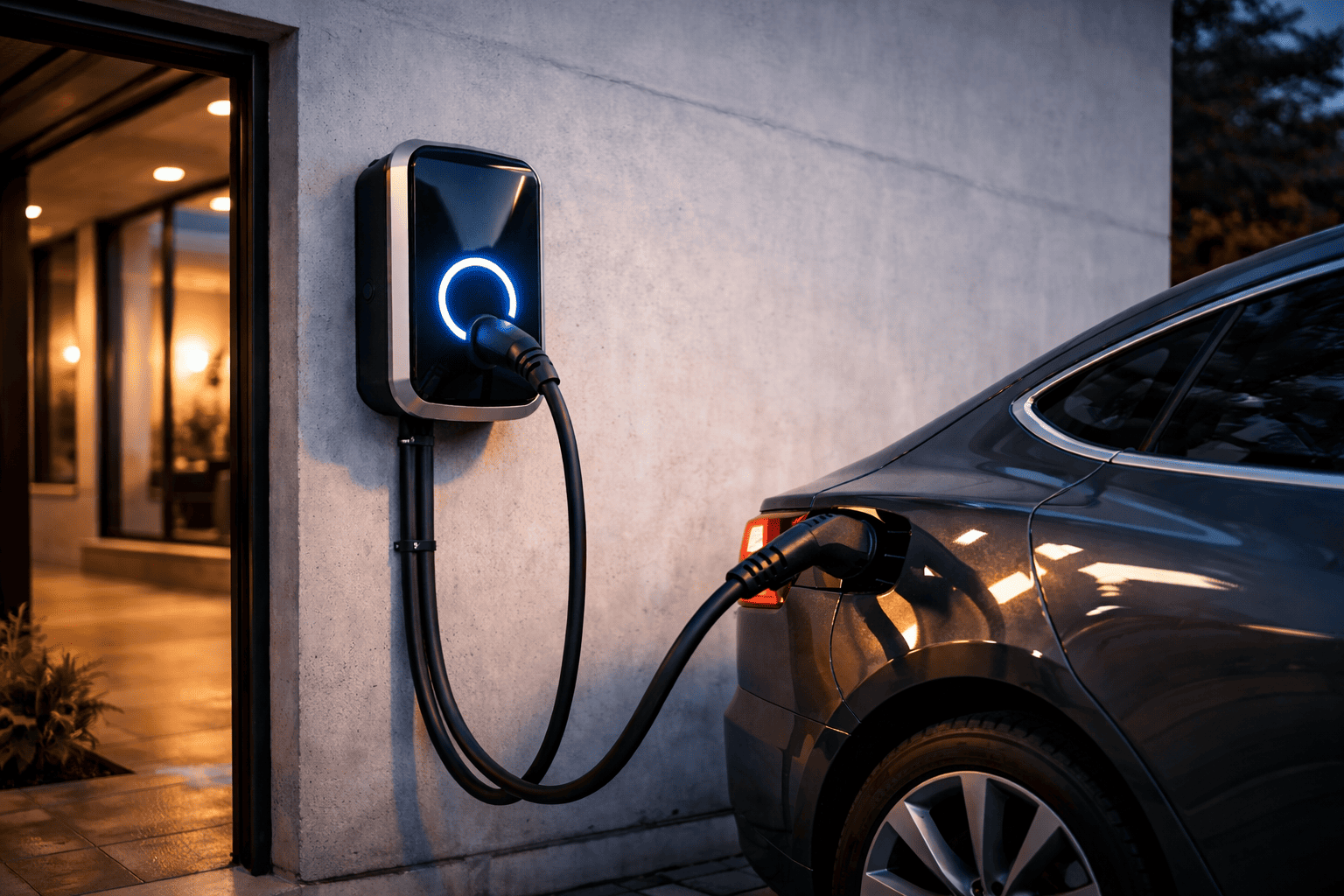 Wallbox-installation för elmobilitet